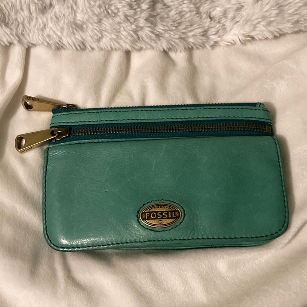 Authentic Fossil Leather Wallet